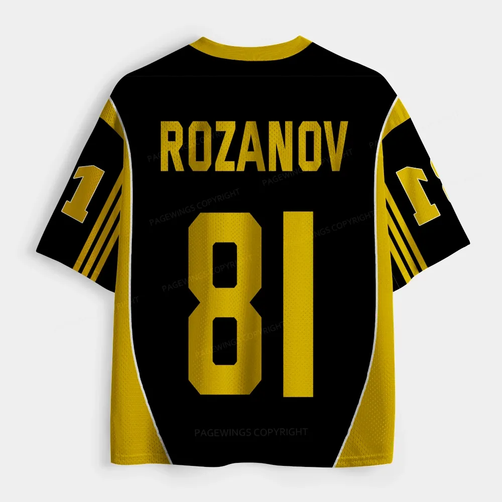 Pagewings Love Ice Hockey Unisex Mesh Jersey