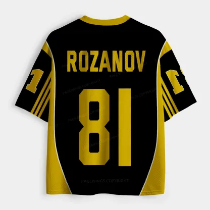 Pagewings Love Ice Hockey Unisex Mesh Jersey