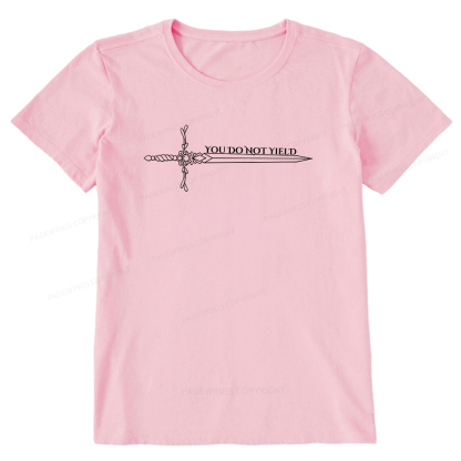 Pagewings You Do Not Yield Unisex Classic T-shirt