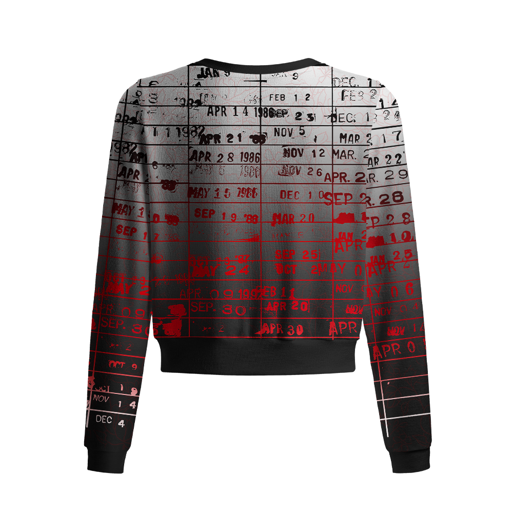 Pagewings Library Card Crew Neck Cardigan Sweaters