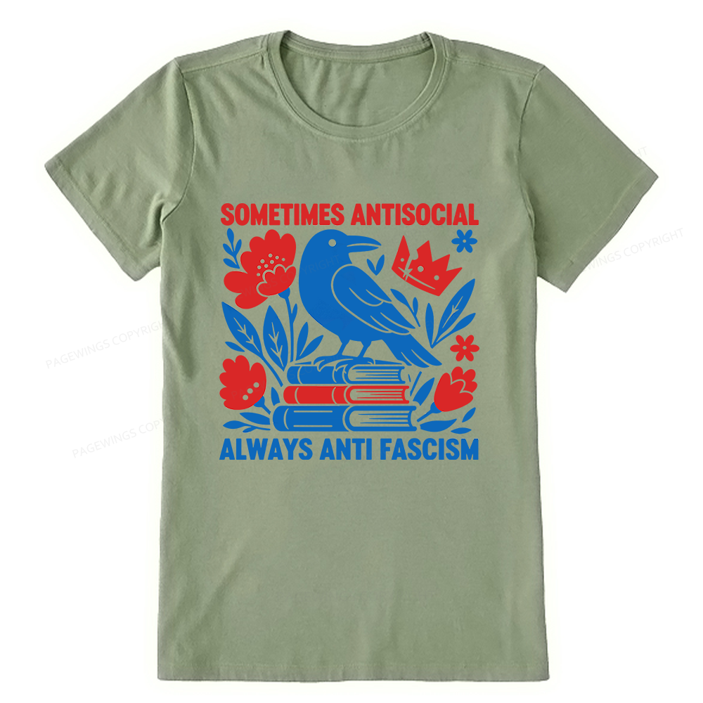 Pagewings Anti Fascism Unisex Classic T-shirt