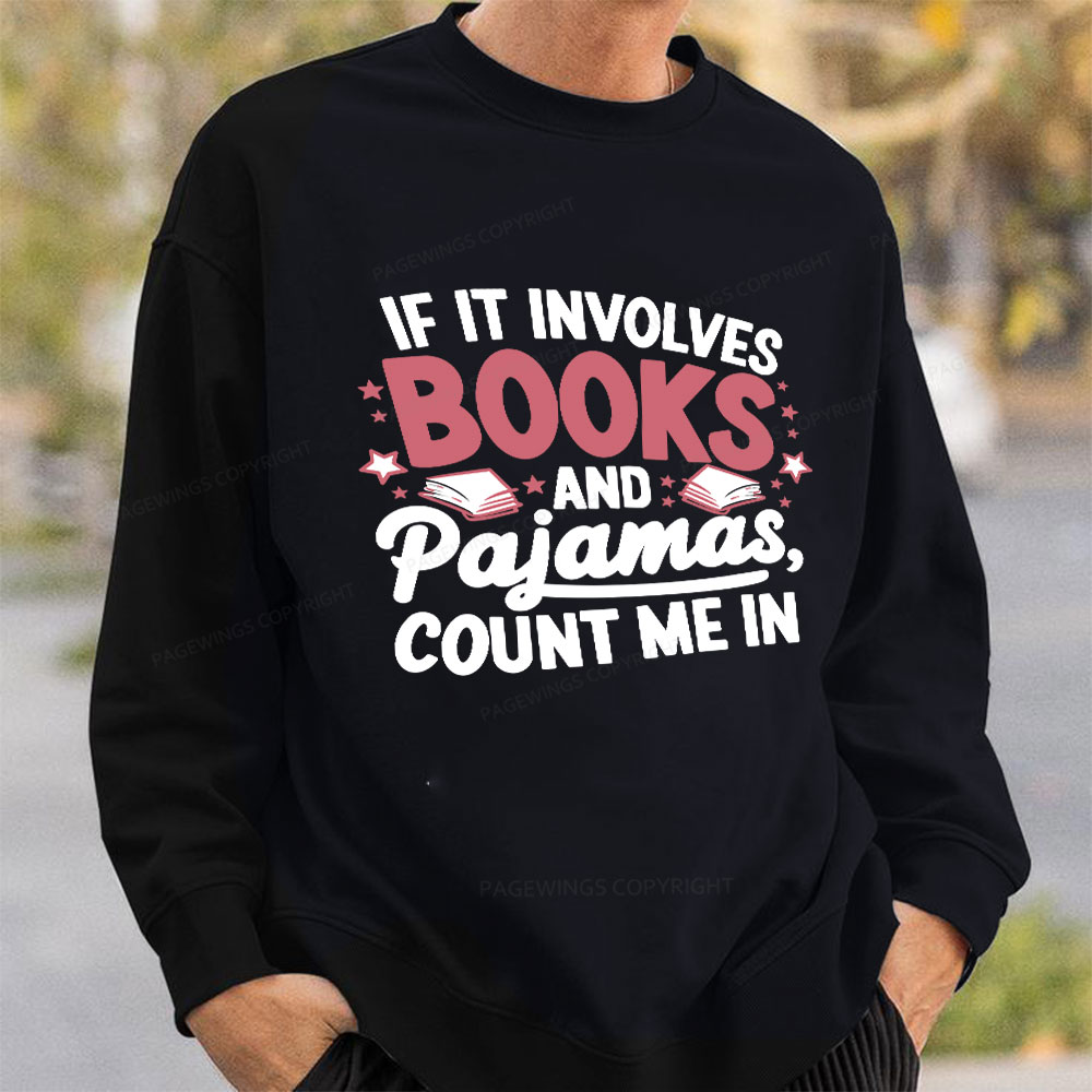 Pagewing Lover Funny Book Reading Unisex Classic Sweatshirt