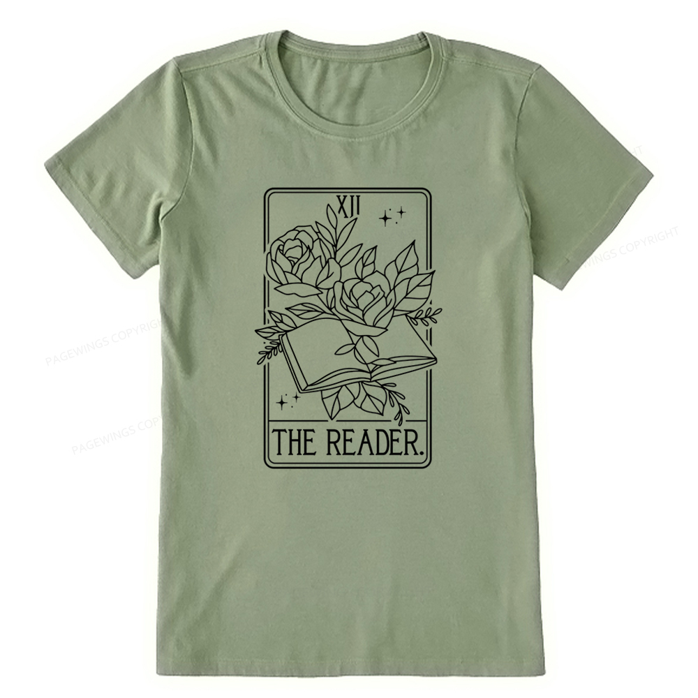 Pagewings  The Reader Tarot Card Unisex Classic T-shirt