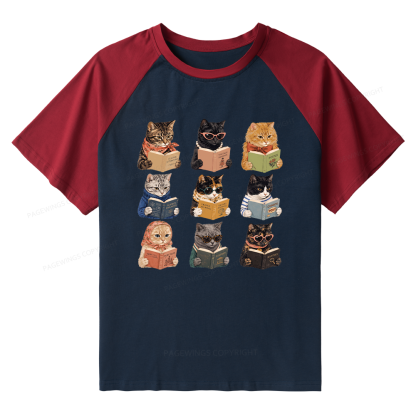 Pagewings Fashion Book Lover Raglan T-shirt