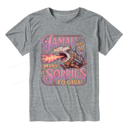 Pagewings So Many Sorries To Give Unisex Heather T-Shirt
