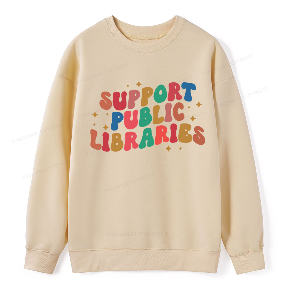 Pagewings Public Library Unisex Classic Sweatshirt