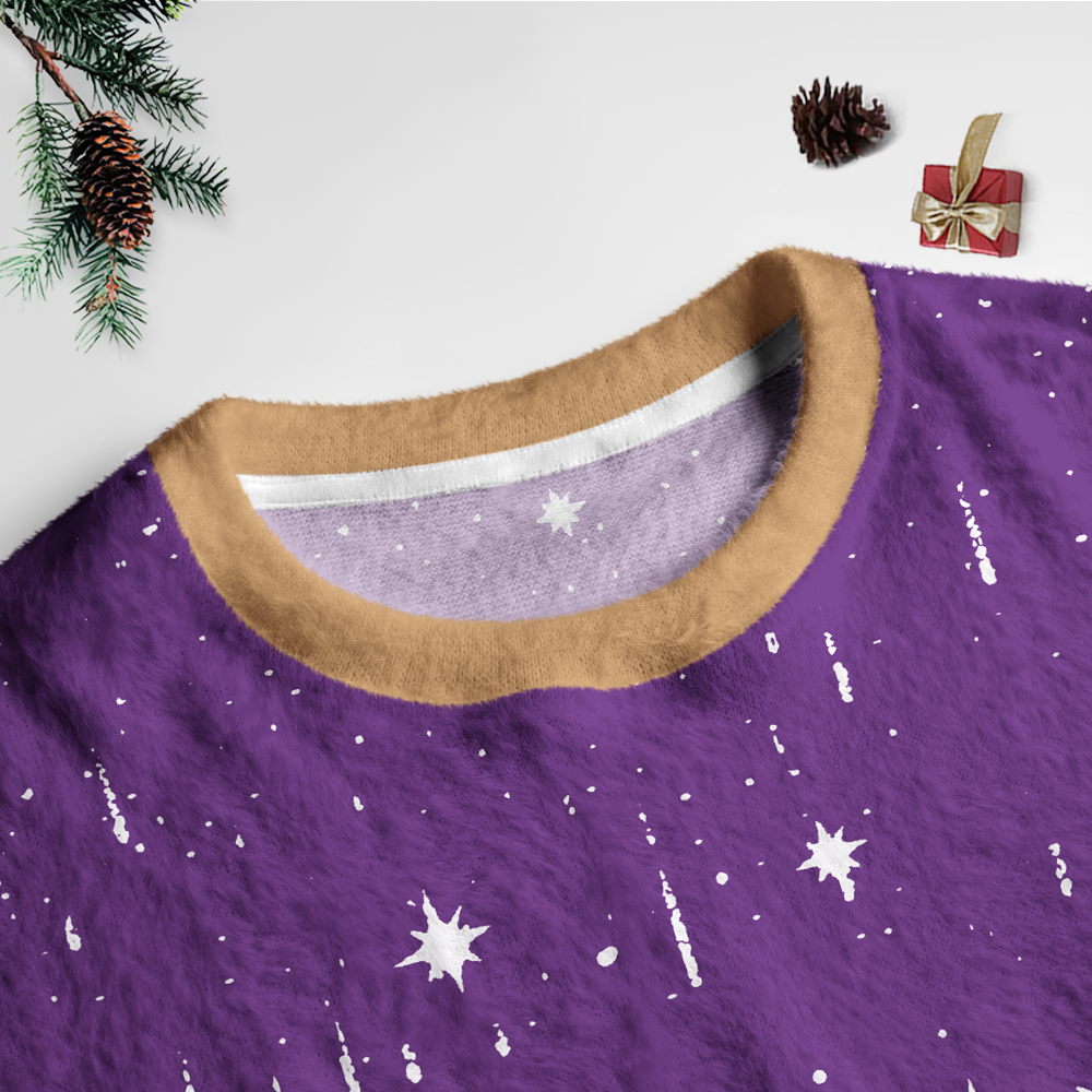 Pagewings Fantasy Bookish Unisex Ugly Light Knit Sweatshirt