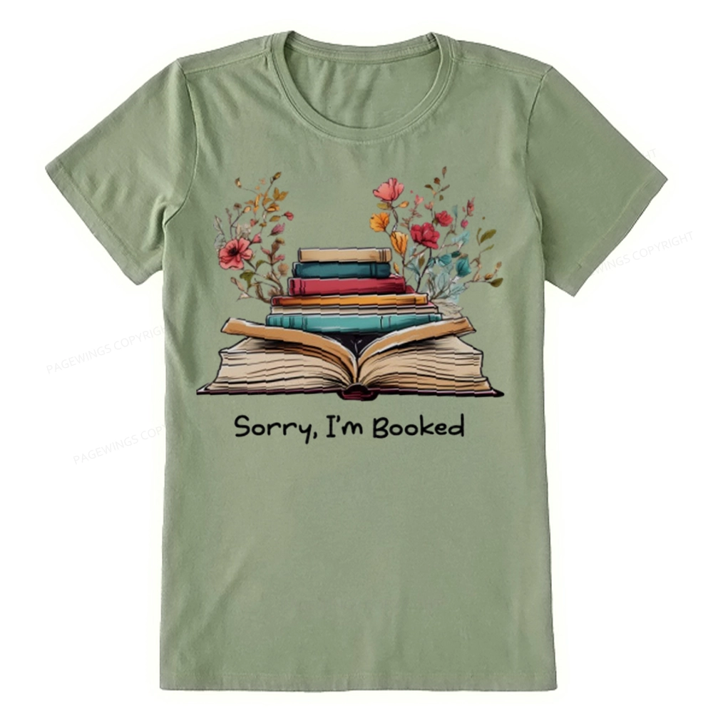 Pagewings Sorry I'm Booked Unisex Classic T-shirt