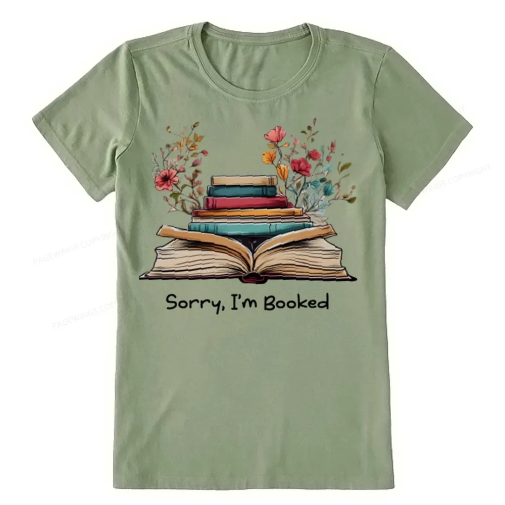 Pagewings Sorry I'm Booked Unisex Classic T-shirt