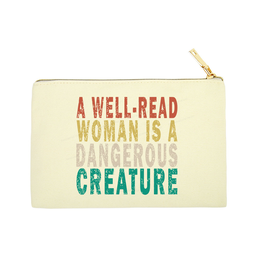 Pagewings A Well-Read Woman Is A Dangerous Creature Pouch