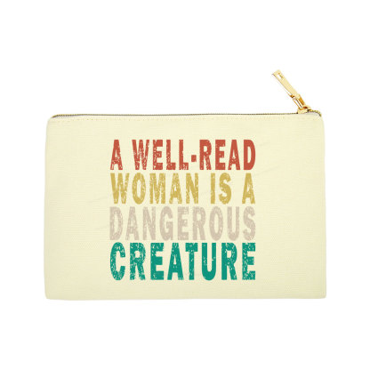 Pagewings A Well-Read Woman Is A Dangerous Creature Pouch