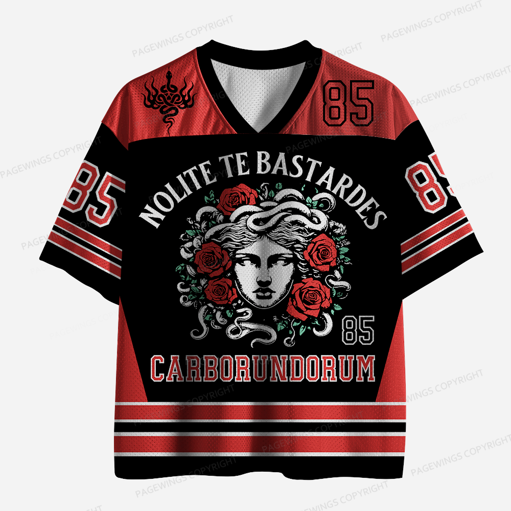 Pagewings Nolite Te Bastardes Carborundorum Unisex Mesh Jersey