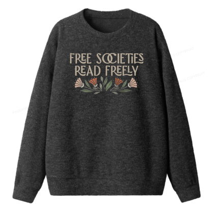 Pagewings Read Freely Unisex Knit Sweatshirt