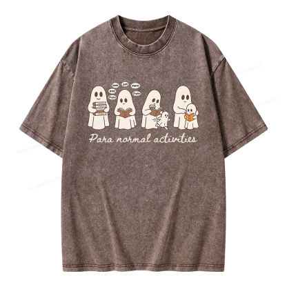 Pagewings Just One More Chapter Unisex Washed T-shirt