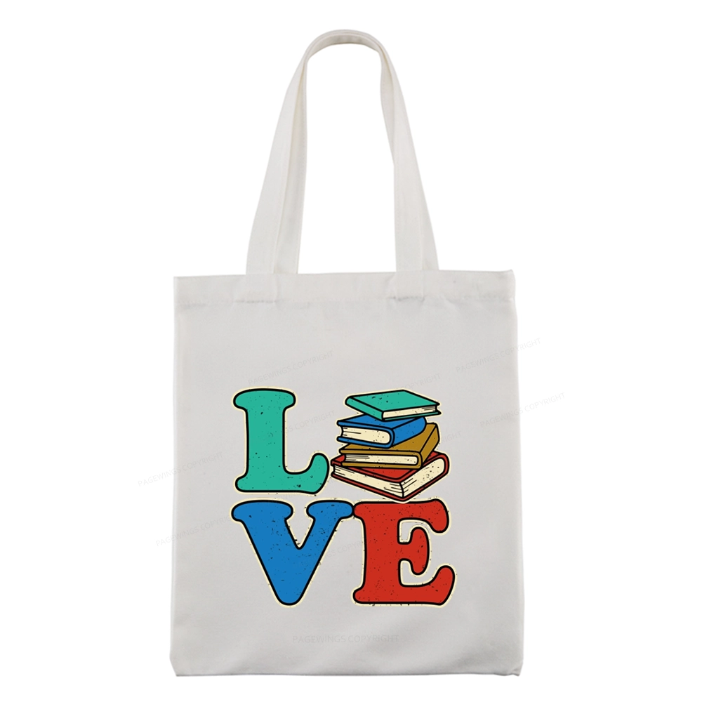 Pagewings Book Lovers Tote Bag