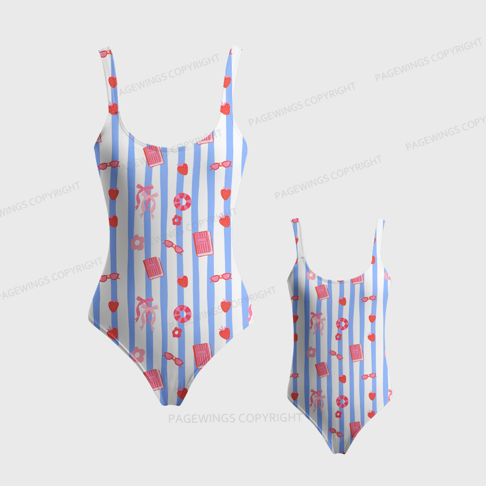 Pagewings Bookish Summer One-Piece Swimsuit 
