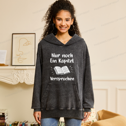 Pagewings Book on Unisex Tie Dye Unisex Washed Hoodie