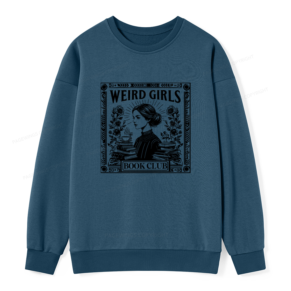 Pagewings Weird Girls Book Club Unisex Classic Sweatshirt