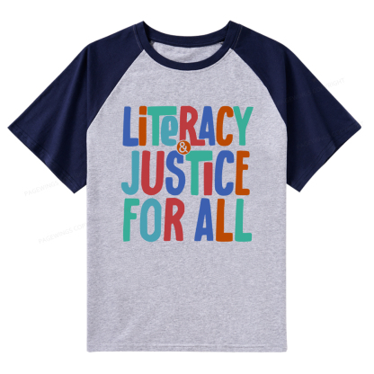 Pagewings Reading Shirt, Book Club Shirt Raglan T-shirt