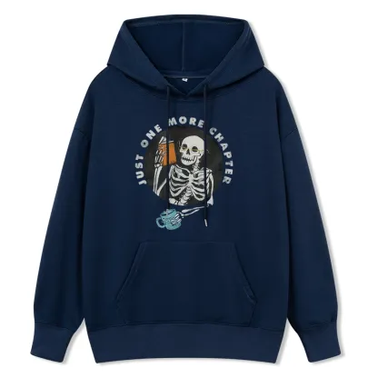 Pagewings Halloween Just One More Chapter Unisex Classic Hoodie