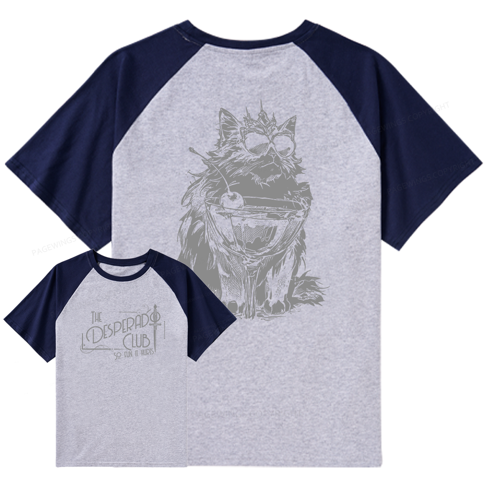 Pagewings The Desperado Club Raglan T-shirt