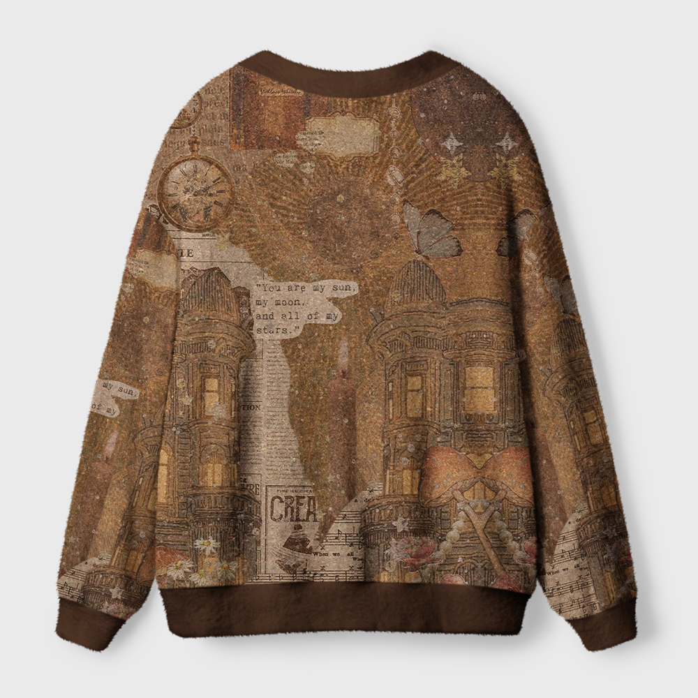 Pagewings House Complete Light Knit Unisex Cardigan Sweaters