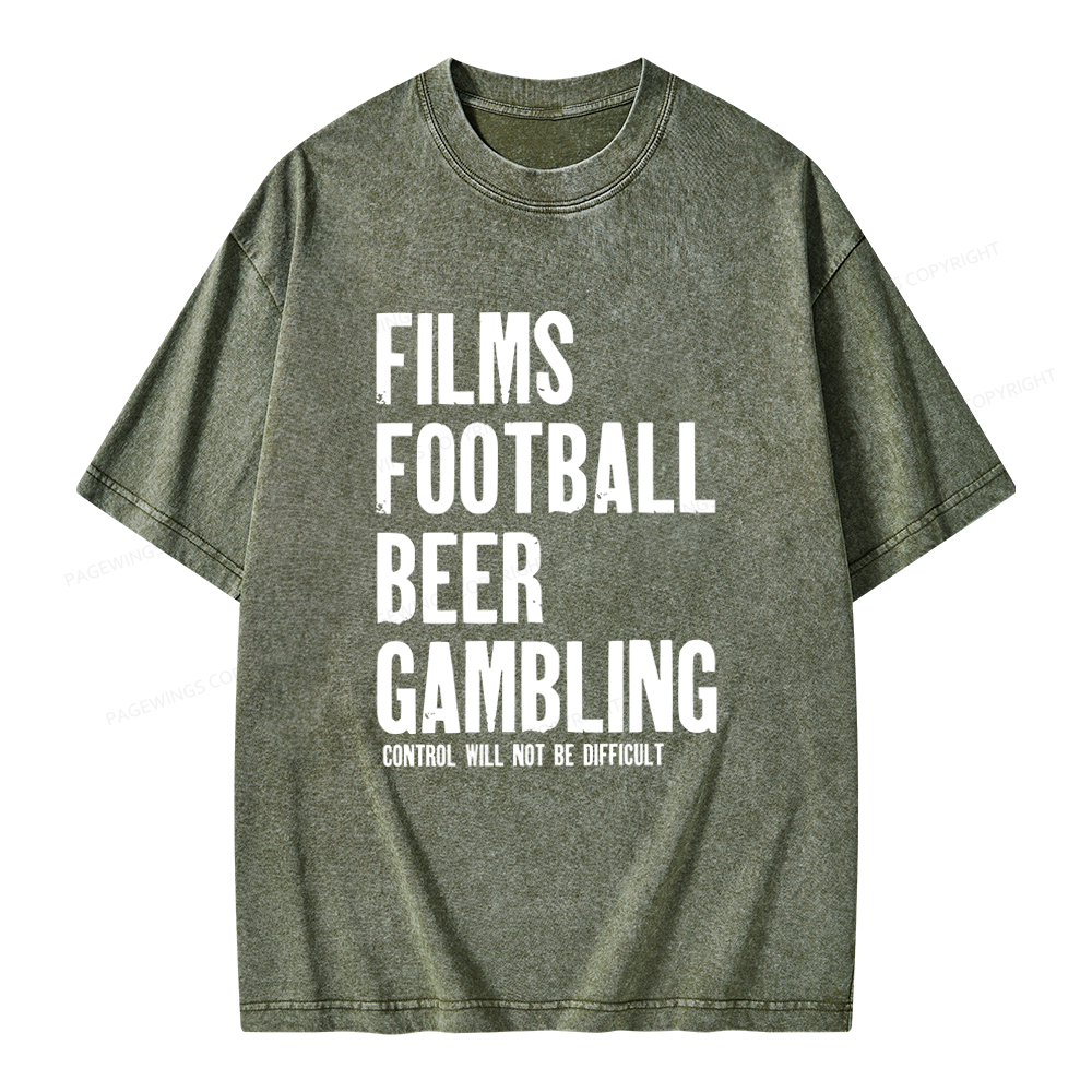 Pagewings Dystopia Quote Unisex Washed T-shirt