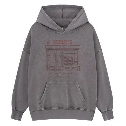Pagewings To Kill a Mockingbird Unisex Washed Hoodie