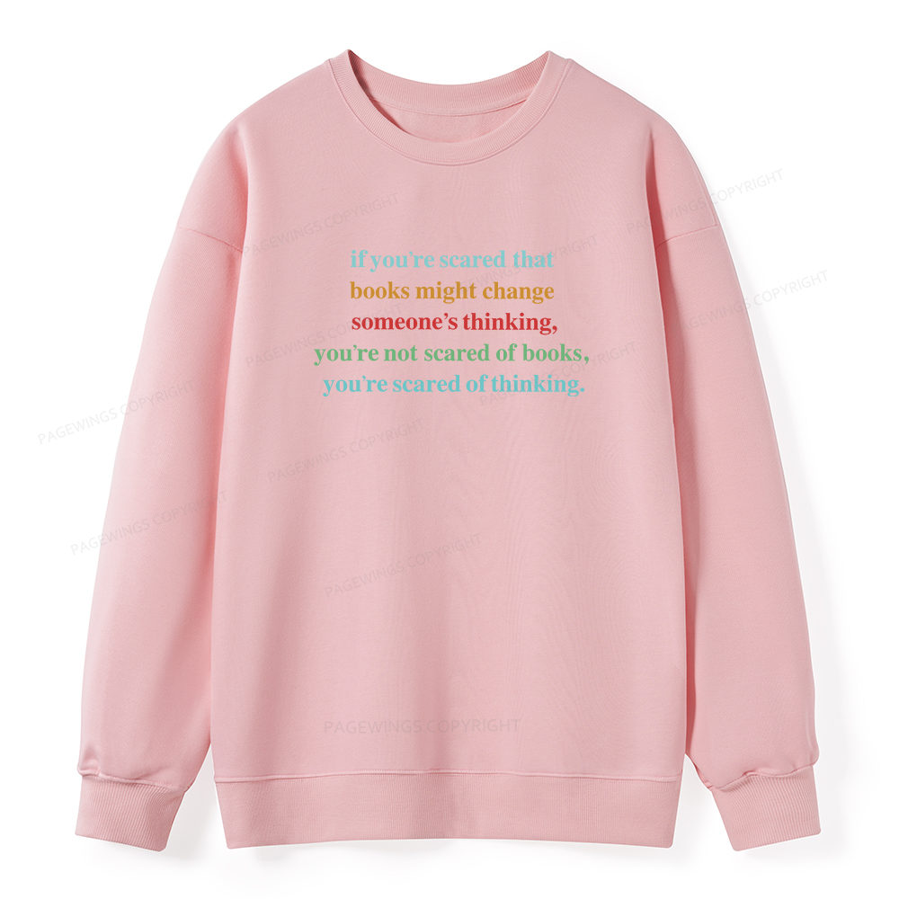 Pagewings Censorship Social Justice Shirt Booktrovert Unisex Classic Sweatshirt