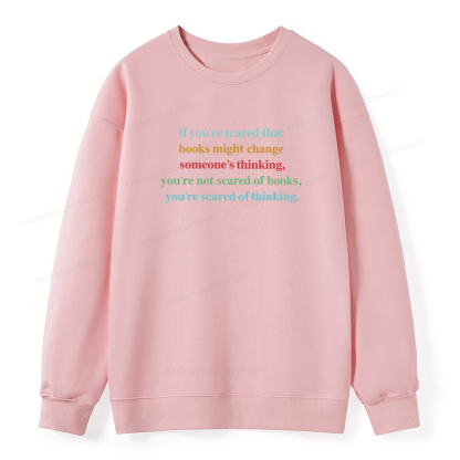 Pagewings Censorship Social Justice Shirt Booktrovert Unisex Classic Sweatshirt