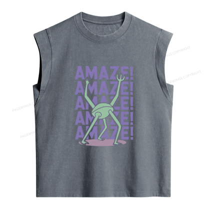 Pagewings Rocky Amaze Women's Washed Tank Top