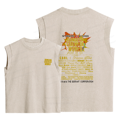 Pagewings Fuel Your Imagination With Sci-Fi World Tour Women's Washed Tank Top