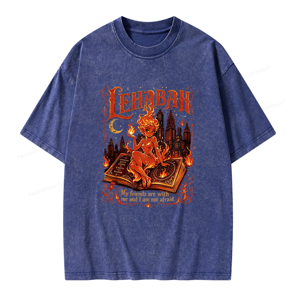Pagewings Light It Up Unisex Washed T-shirt