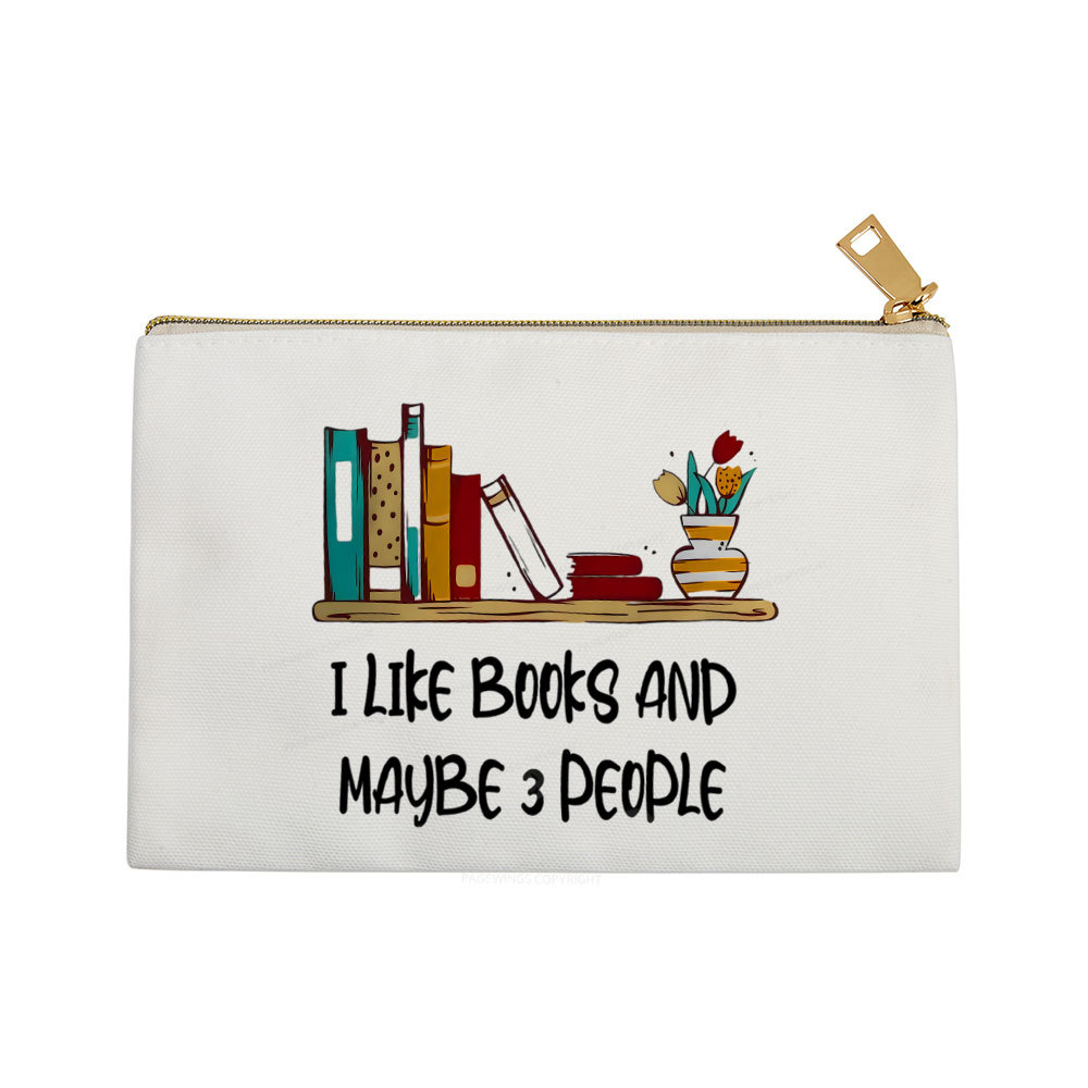 Pagewings  I Like Books World Pouch
