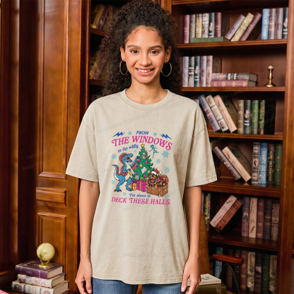 Pagewings From The Windows To The Wall Unisex Washed T-shirt