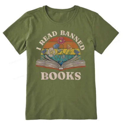 Pagewings I Read Banned Books Unisex Classic T-shirt