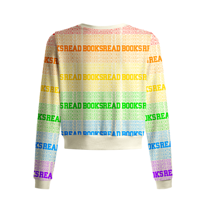 Pagewings Read Books Crew Neck Cardigan Sweaters