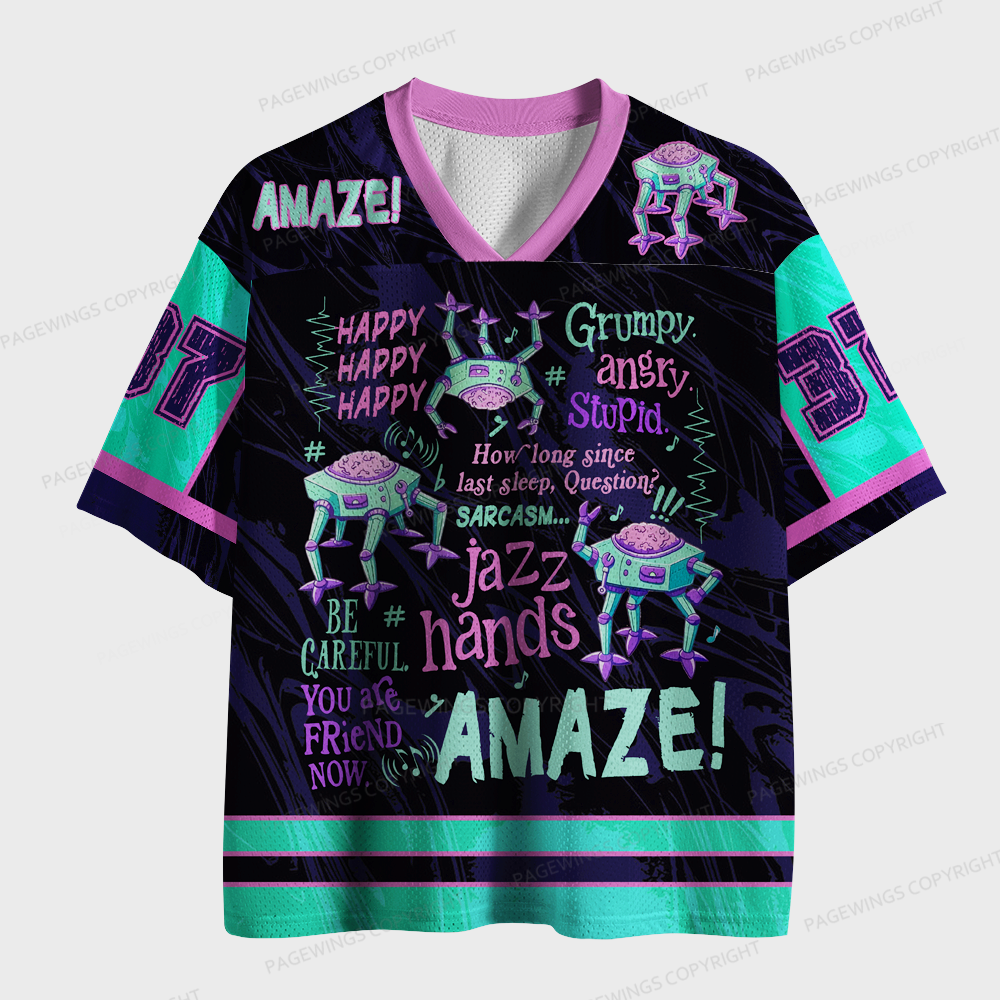 Pagewings Amaze Unisex Mesh Jersey