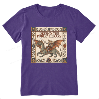 Pagewings Defend the Public Library Unisex Classic T-shirt