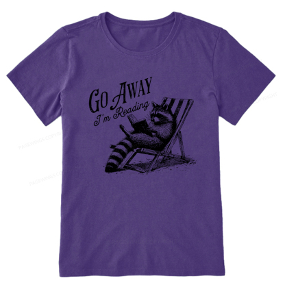 Pagewings Funny Raccoon Book Lover Tshirt Unisex Classic T-shirt