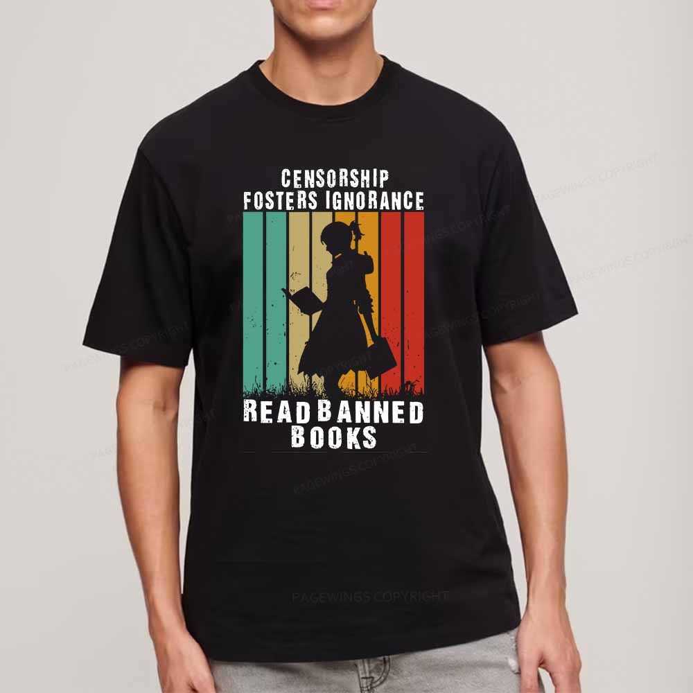 Pagewings Banned Books Vintage T-Shirt Unisex Classic T-shirt