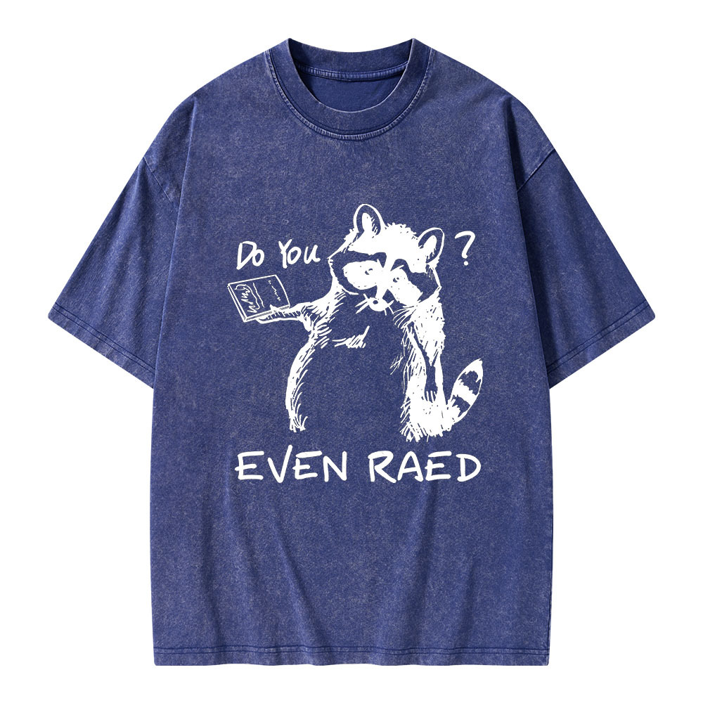 Pagewings Do You Even Read Unisex Washed T-shirt