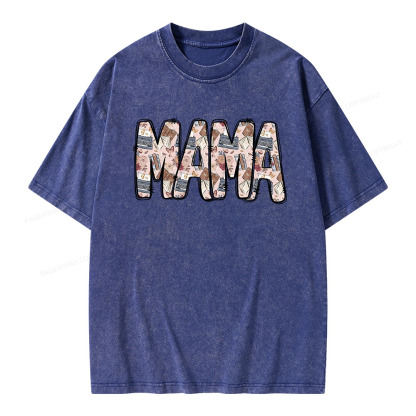 Pagewings Mama Unisex Washed T-shirt