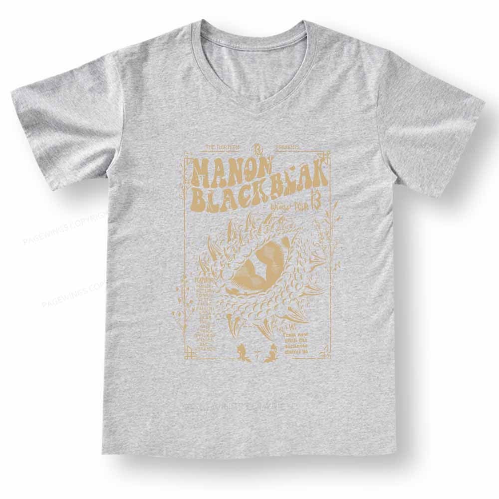 Pagewings ACOTAR Crescent City Rhysand V-neck T-shirt