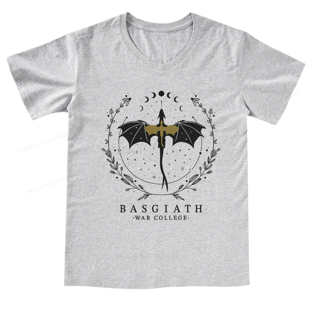 Pagewings Basgiath War College V-neck T-shirt