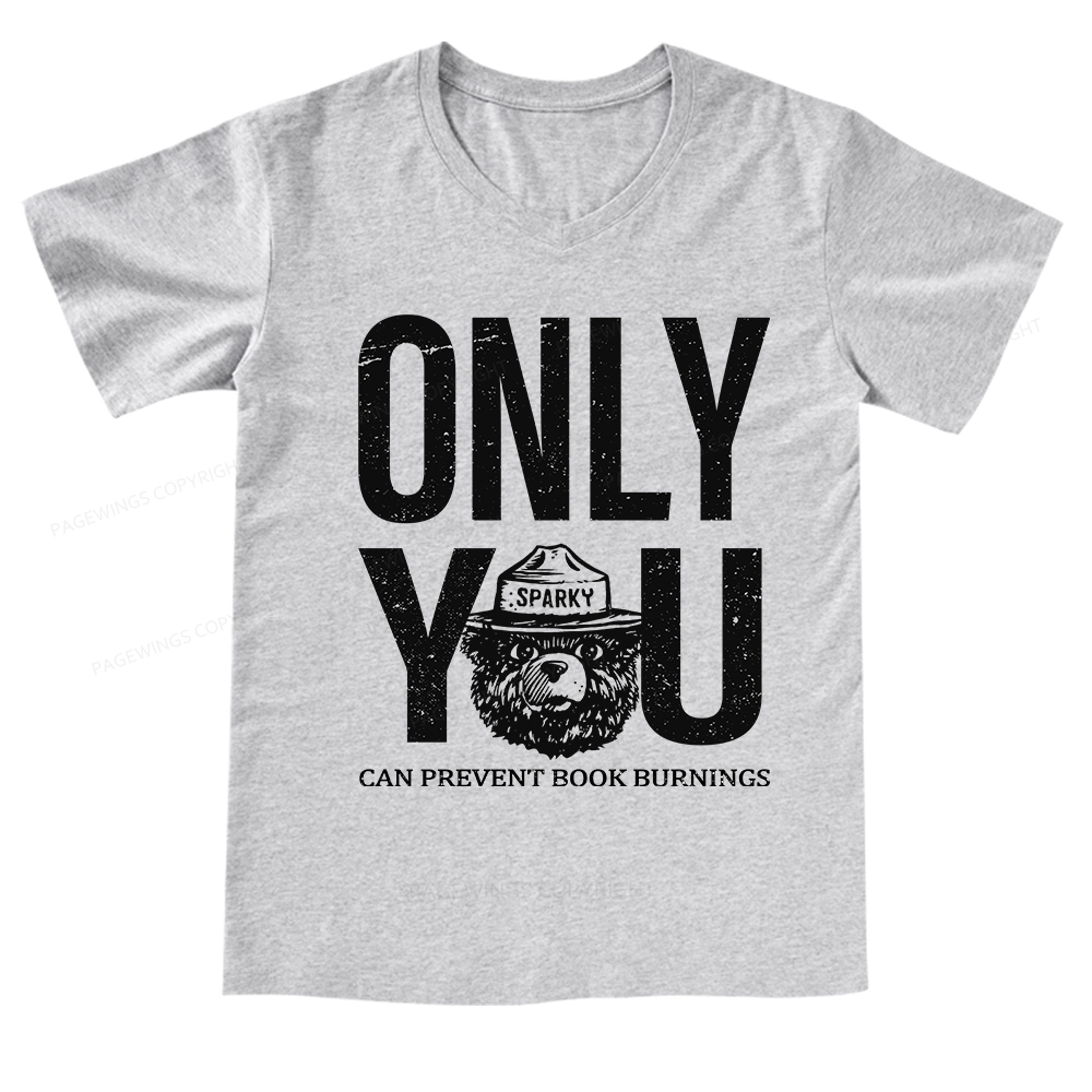 Pagewings Only You V-neck T-shirt
