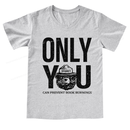 Pagewings Only You V-neck T-shirt