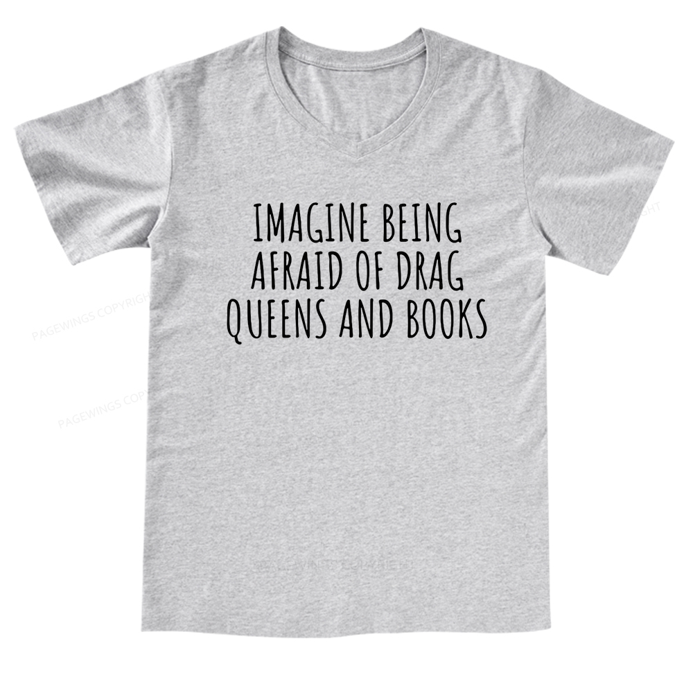 Pagewings Funny Liberal Shirt V-neck T-shirt