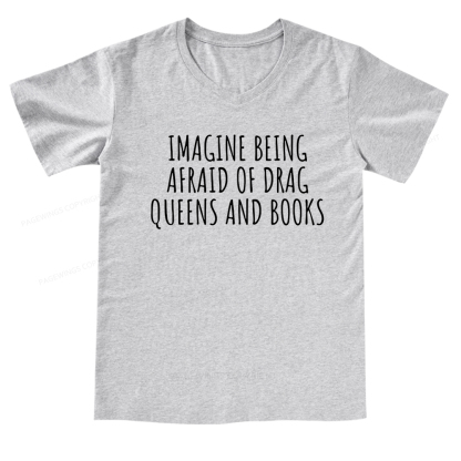 Pagewings Funny Liberal Shirt V-neck T-shirt