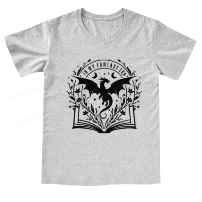 Pagewings Fantasy Era Unisex Tee V-neck T-shirt